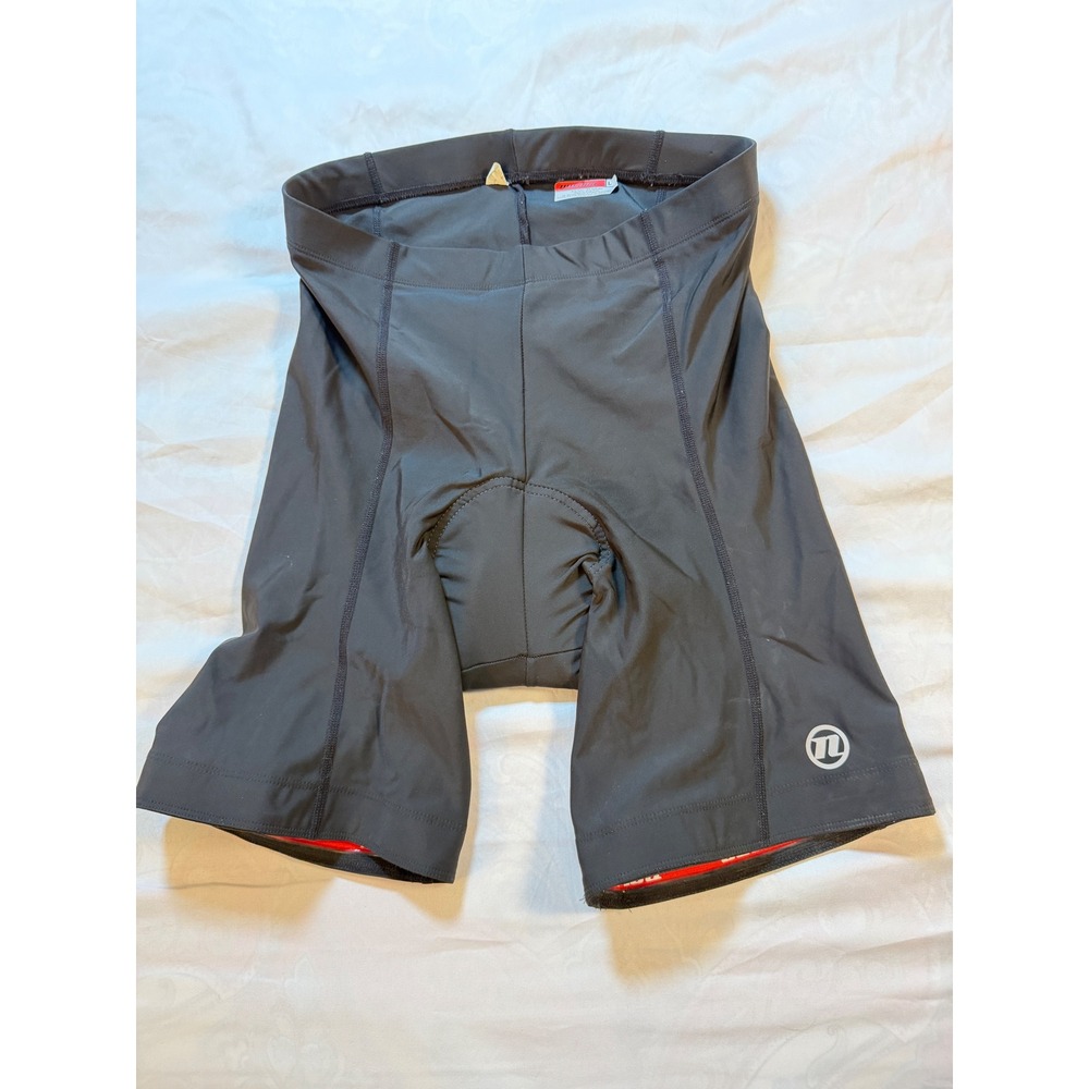 Novara Mens Padded Cycling Shorts Black Large 11317-S09 Biking Compression